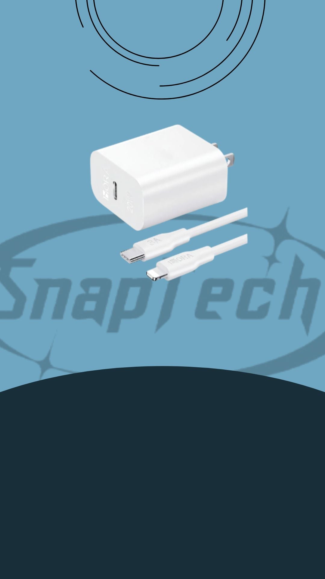Cargador 20w Carga Rápida Compatible con iPhone
